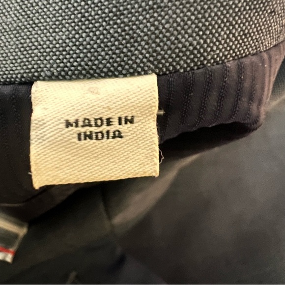 Express Innovation Extra Slim Men's Suit 44RβWool Blend Dusty Blue New with Tags - Picture 13 of 13